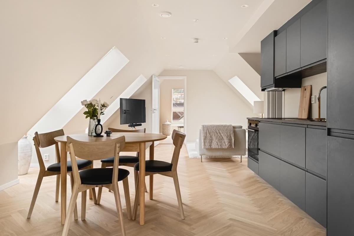 Dinbnb Apartments I Mid-City Luxury With Mini Balcony And Smart Tv & Sound System Берген Екстериор снимка